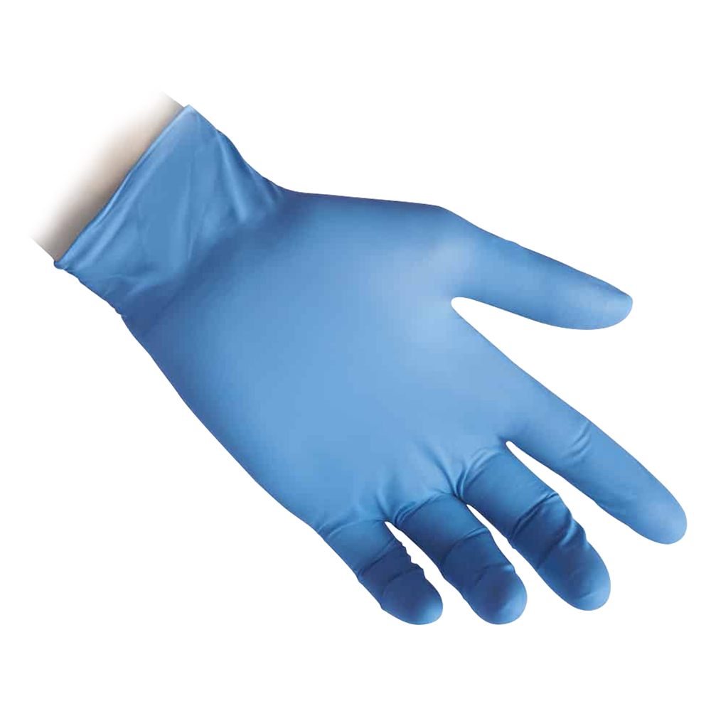 Guanti nitrile monouso ‘n73’ resistant (4,5 gr) – tg. l Reflexx