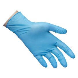 Guanti nitrile monouso 'n73' extra strong (7 gr) - tg. l Reflexx