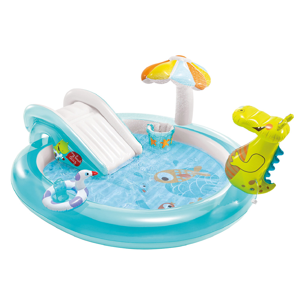 Piscina gonfiabile ‘alligatore’ cm. 201 x 170 x 84 Intex