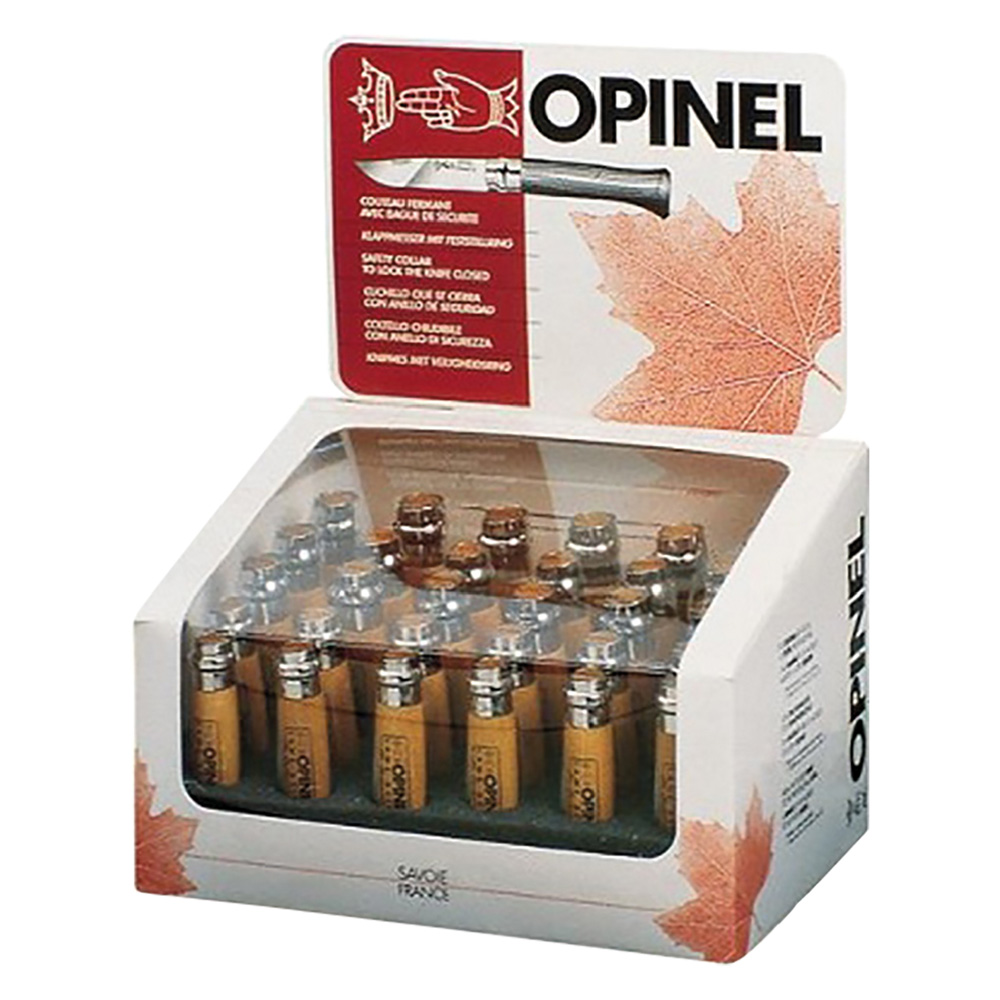 Espositore coltelli ‘vri’ totale 30 pezzi Opinel