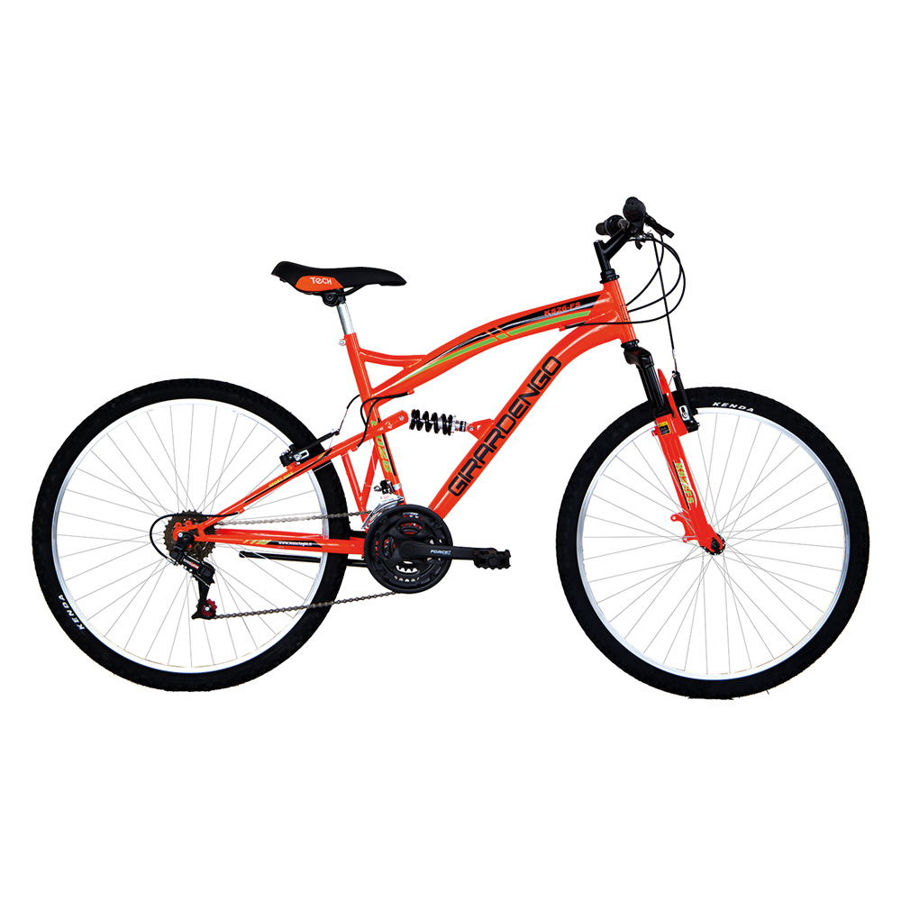 Bicicletta ‘full suspension’ girardengo 26 – verde/nero Masciaghi