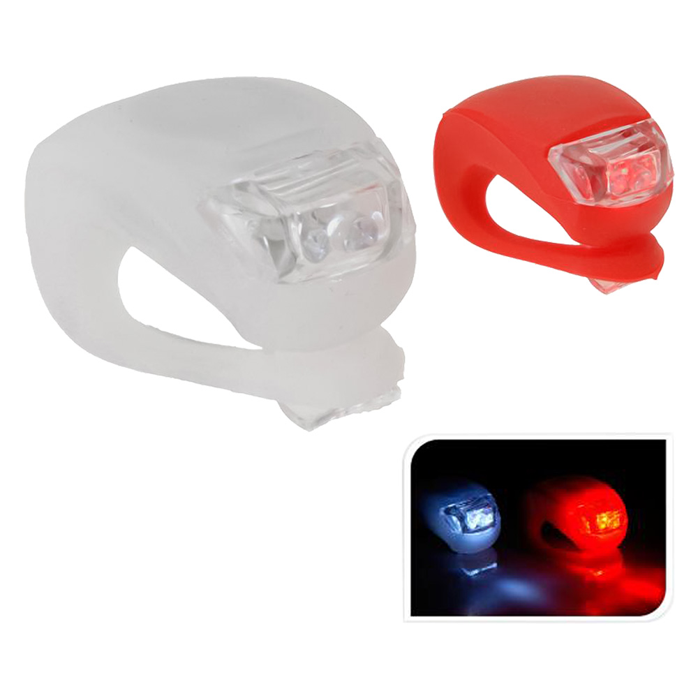 Luce led per bicicletta set 2 pezzi Senza marca