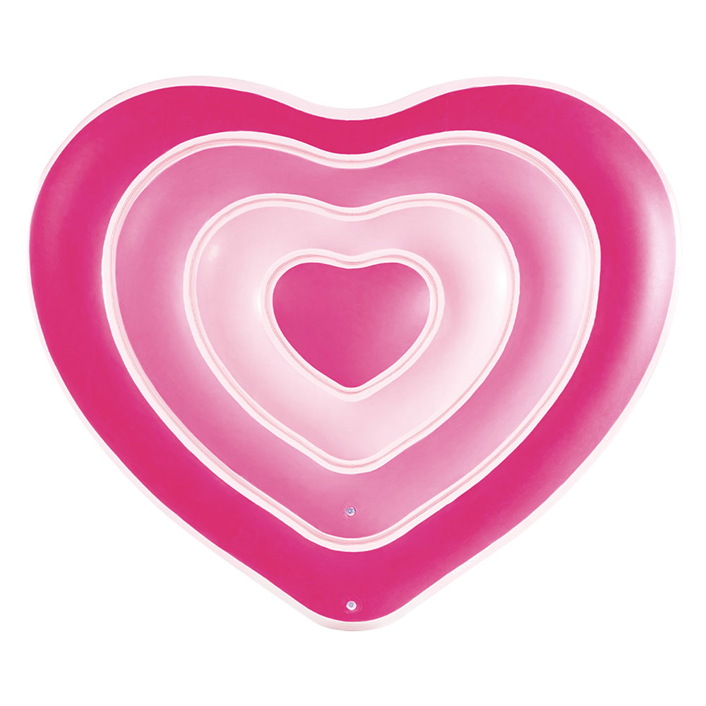 Materassino gonfiabile isola ‘cuore’ cm 168 x 142 Intex