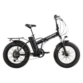 Bicicletta elettrica 'vesuvio' 250 w - ruote da 20 - nera Coppi