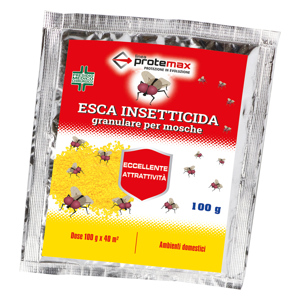 Esca granulare antimosche 100 gr. Protemax