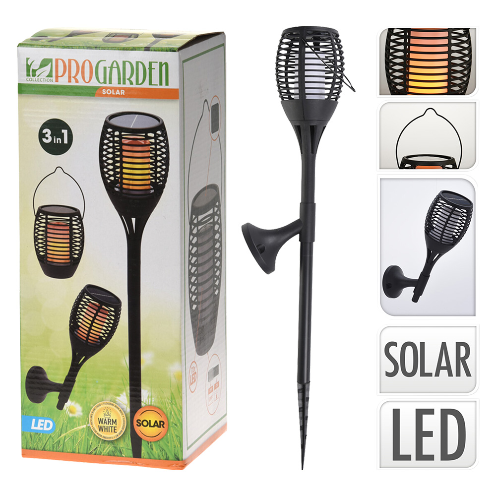 Lampada a energia solare cm 12 x h.62 Senza marca