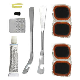 Kit riparazione biciclette set 12 pezzi Hit