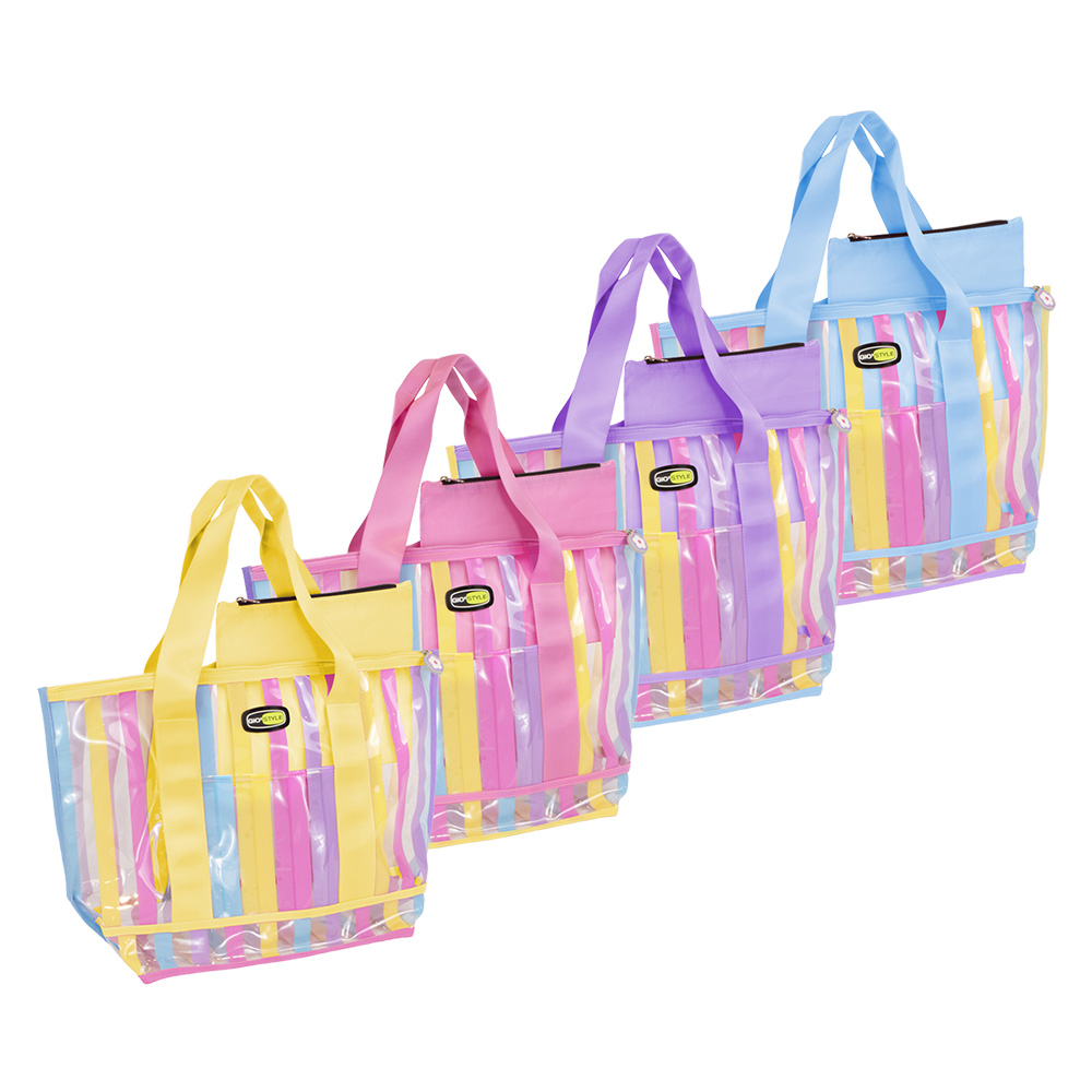 Borsa mare ‘sandy’ cm 50 x 15 x h. 35 – c / pochette Giostyle