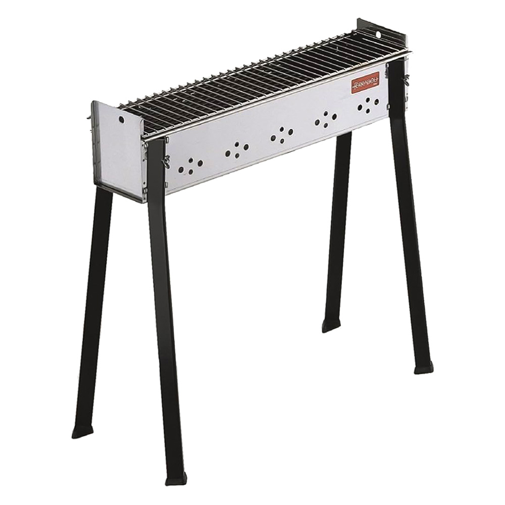 Cuoci spiedini a carbonella cm. 100 x 14 x 67 (l x p x h) Ferraboli