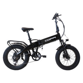 Bicicletta elettrica 'elbrus' 250 w - ruote da 20 - nero Coppi