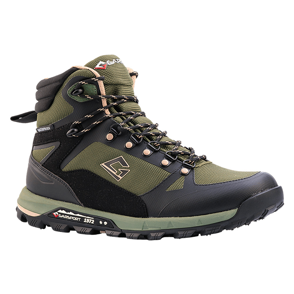 Scarpe per trekking alte ‘valico’ n. 39 – verde/nero Garsport