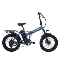 Bicicletta elettrica 'vesuvio' 250 w - ruote da 20 - grigio scuro Coppi