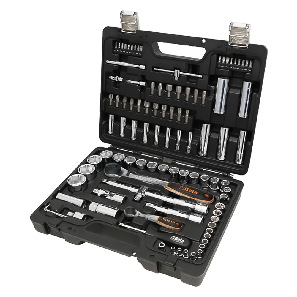 Set chiavi a bussola art. bw 903e/c98 98 pezzi 1/4-1/2 Beta