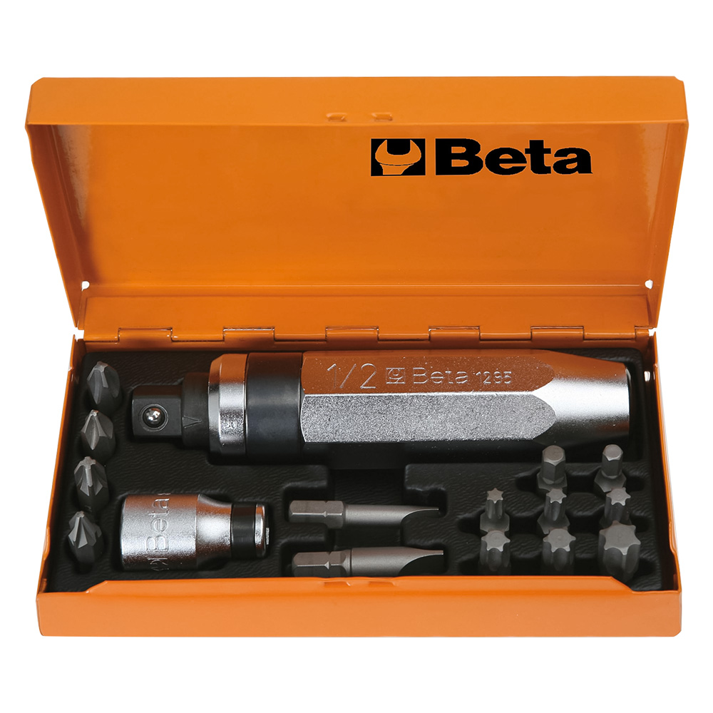 Set giravite a percussione art. 1295/c14 14 inserti Beta