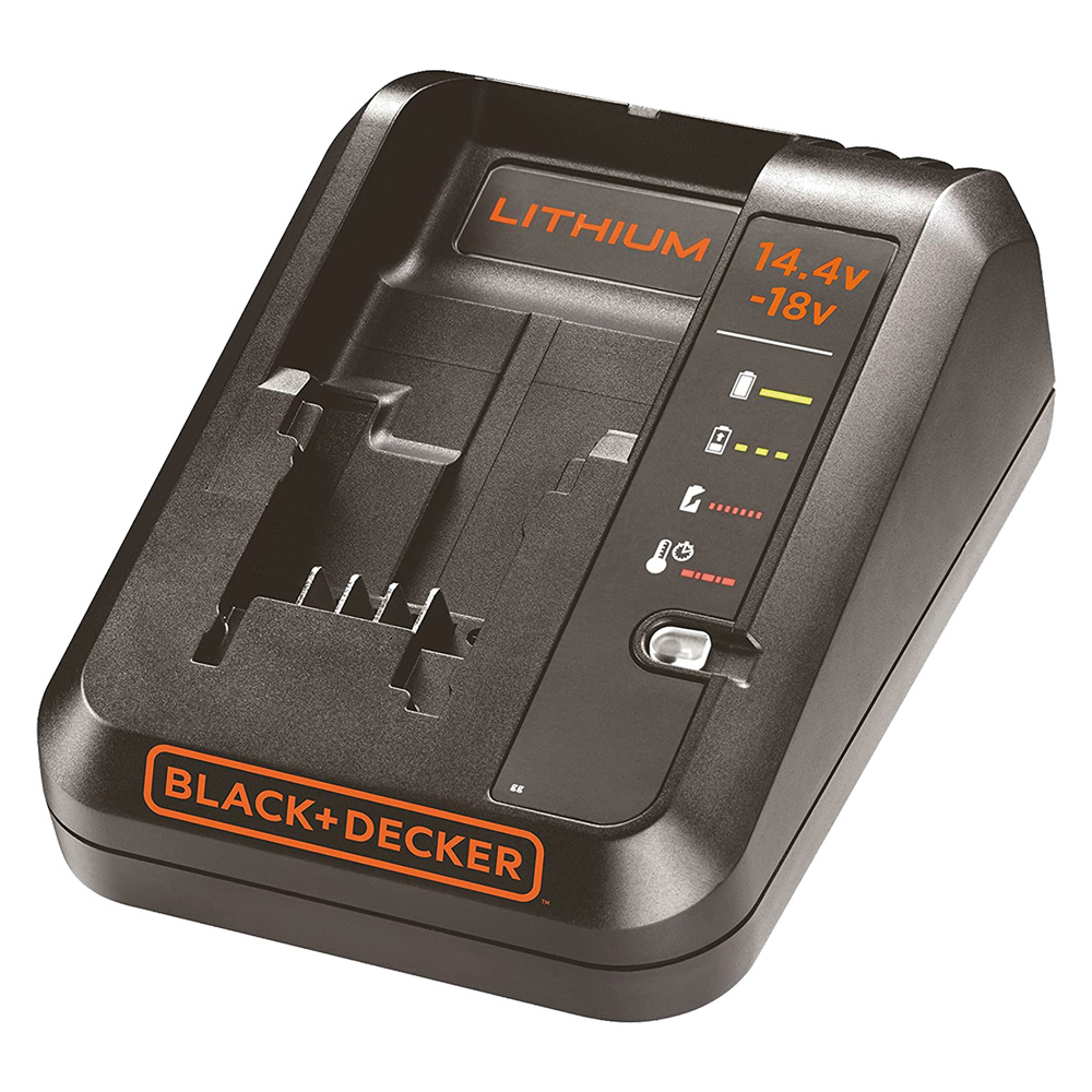Caricabatteria rapido ‘bdc1a-qw’ 14,4 – 18 v Black decker