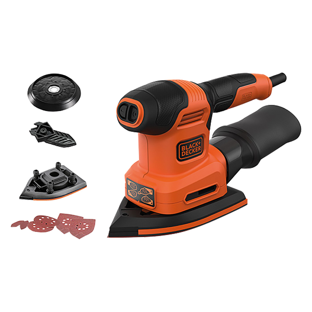 Levigatrice multifunzione ‘bew200-qs’ 200 w Black decker