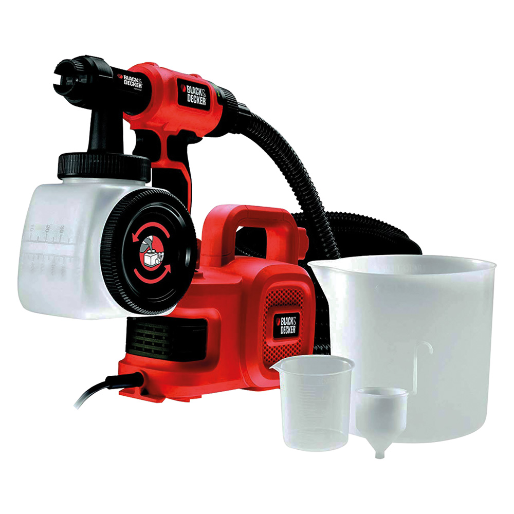 Pistola per verniciatura a spruzzo ‘hvlp400c-it’ 450 w – barattolo 1200 ml Black decker