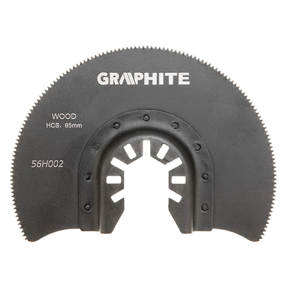 Lama semicircolare per legno mm. 85 Graphite