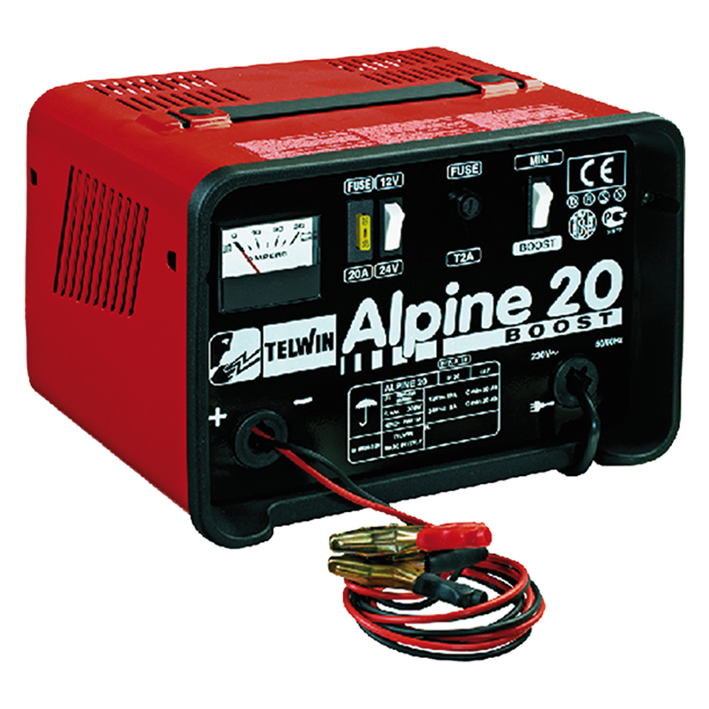 Caricabatteria ‘alpine 20’ 18/12 a – 12/24 v Telwin