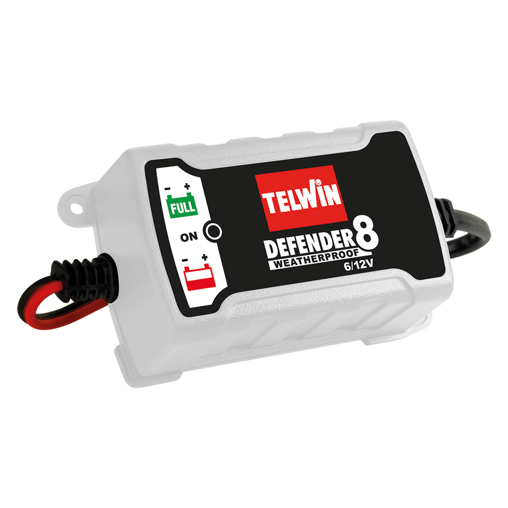 Caricabatterie mantenitore elettronico ‘defender 8 6-12v Telwin