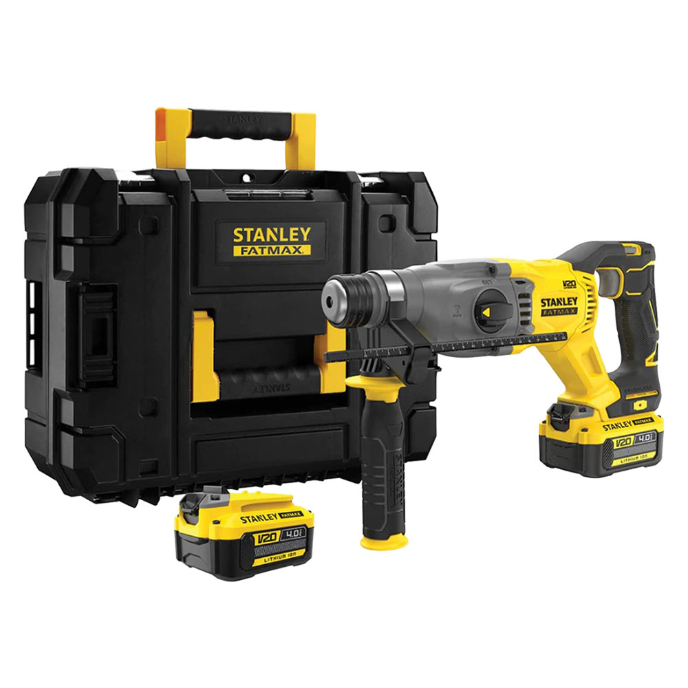 Tassellatore a batteria ‘sfmch900m22-qw’ 18v – x2 4,0 ah litio Stanleyfatmax