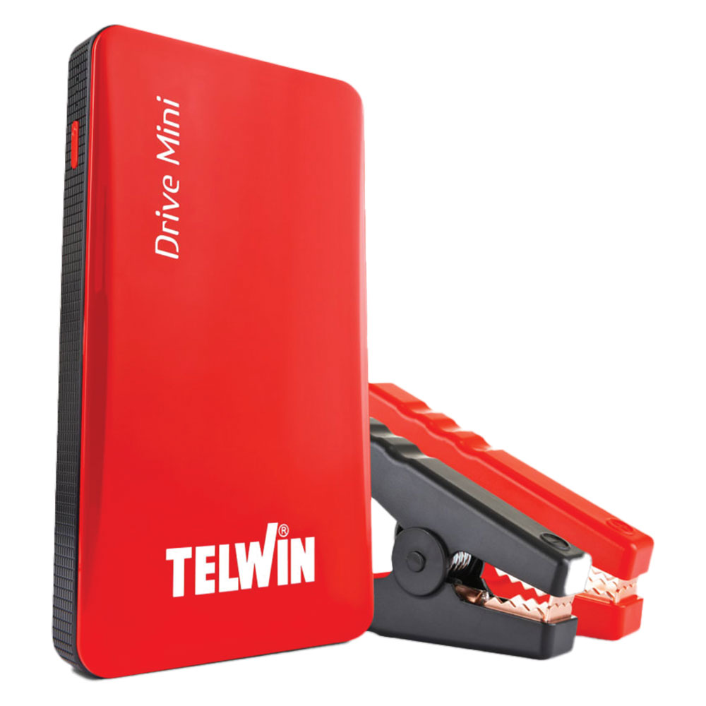 Avviatore ‘drive mini’ 12 v – in usb c 5v/2a – out usb a 5/9/12v 18w Telwin