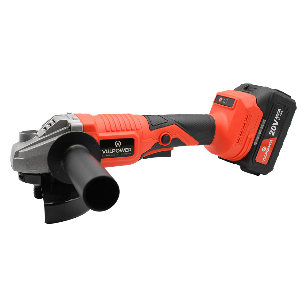 Smerigliatrice angolare a batteria ‘kz10-125’ 20 v – Ø 115 / 125 mm Vulpower