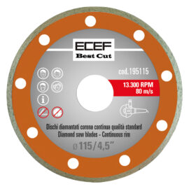 Disco diamantato ø 115 x 2,0 Ecef