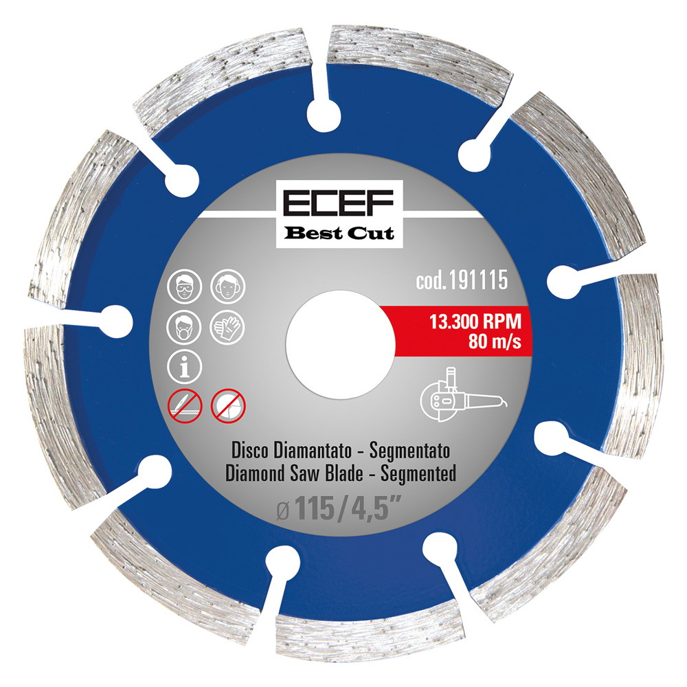 Disco diamantato Ø 115 x 2,0 Ecef