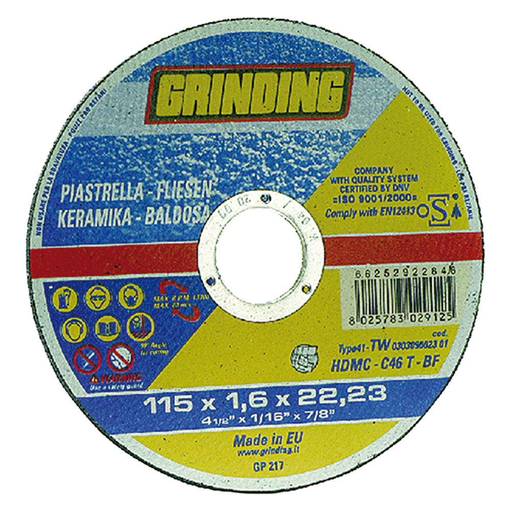 Mola abrasiva per marmo/piastrelle ø 230 x 1,9 Grinding