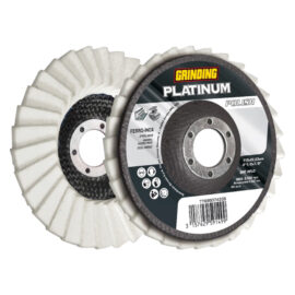 Disco lamellare 'platinum polish' per ferro/inox ø 115 x 22,23 mm Grinding
