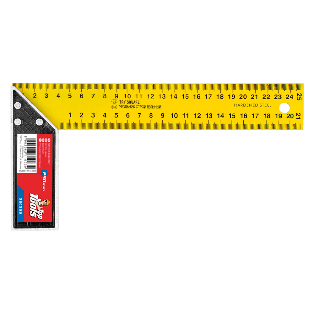 Squadra per falegname cm 25 Toptools