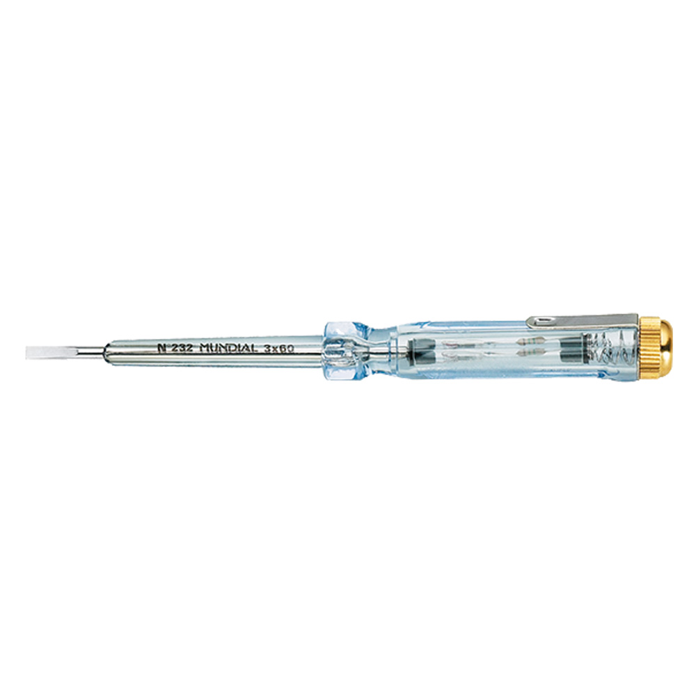 Cacciavite cercafase mm 3 x 0,5 x 60 art.232 Mundial