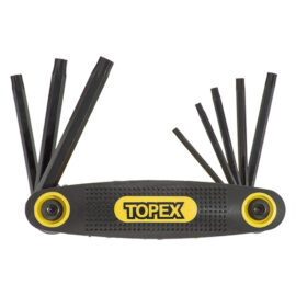 Chiavi torx serie 8 pezzi Topex