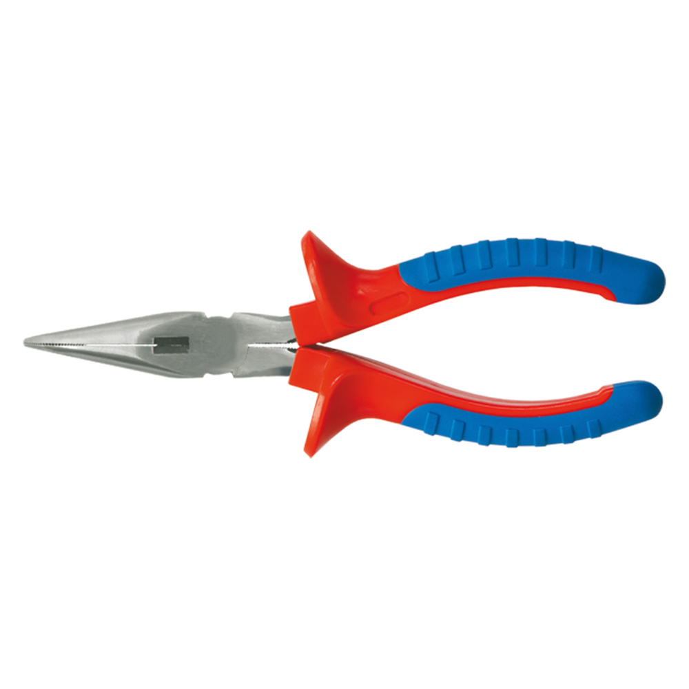 Pinza a becchi semi tondi piegati mm 200 Toptools