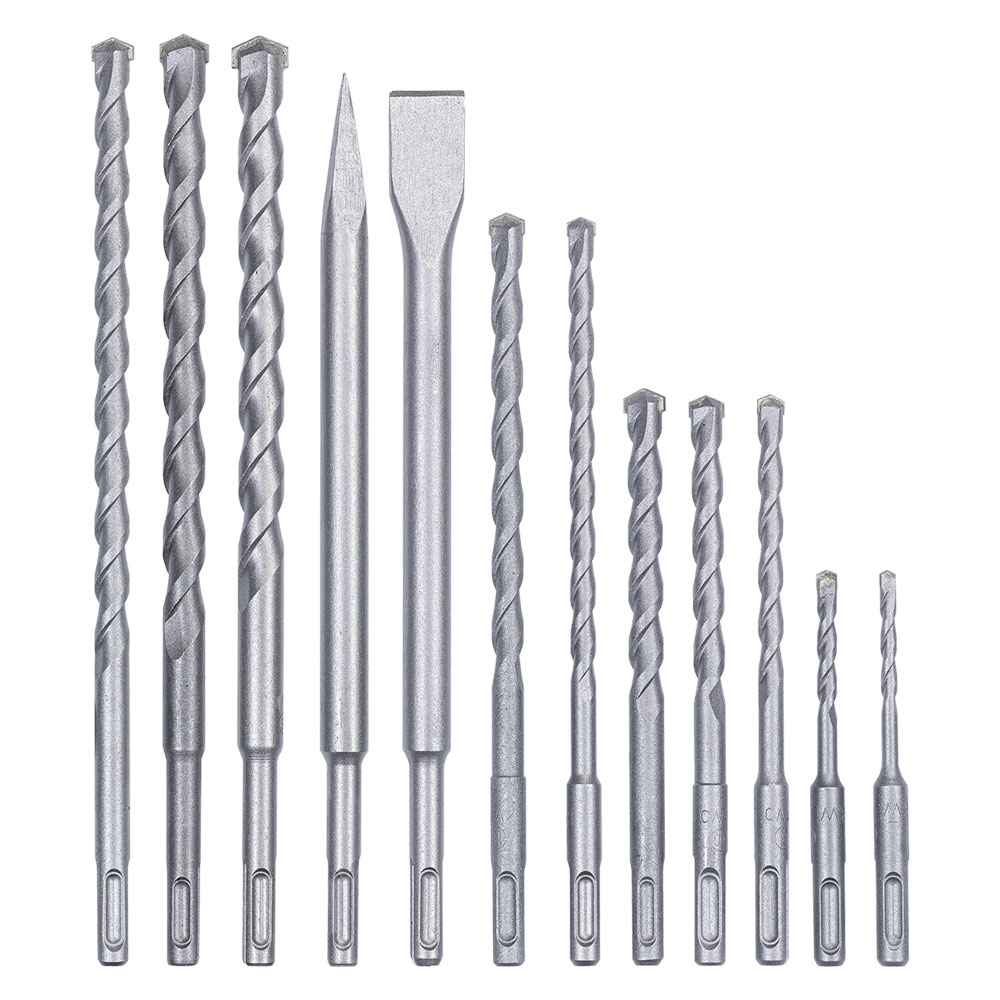 Set punte e scalpelli 12 pezzi Einhell