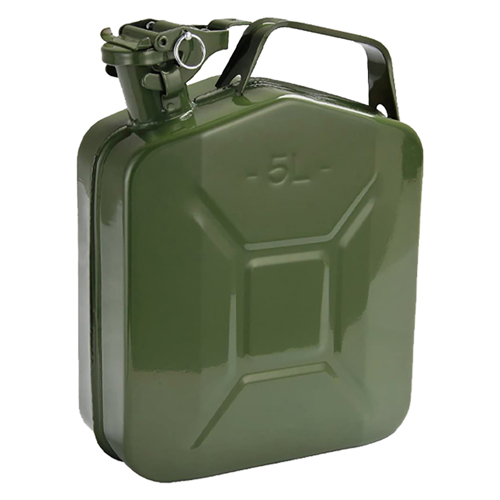 Tanica per carburanti in acciaio lt. 5 Uniko