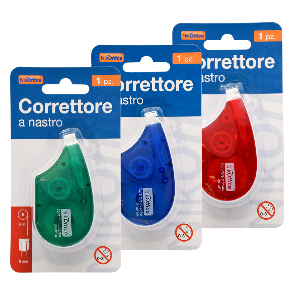 Correttore a nastro nastro – 5 mm x 6 m Senza marca