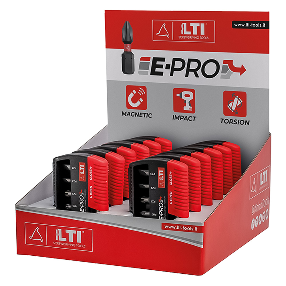 Espositore da banco portainserti ‘e-pro’ dimensioni espositore mm. 150x40x195 Lti