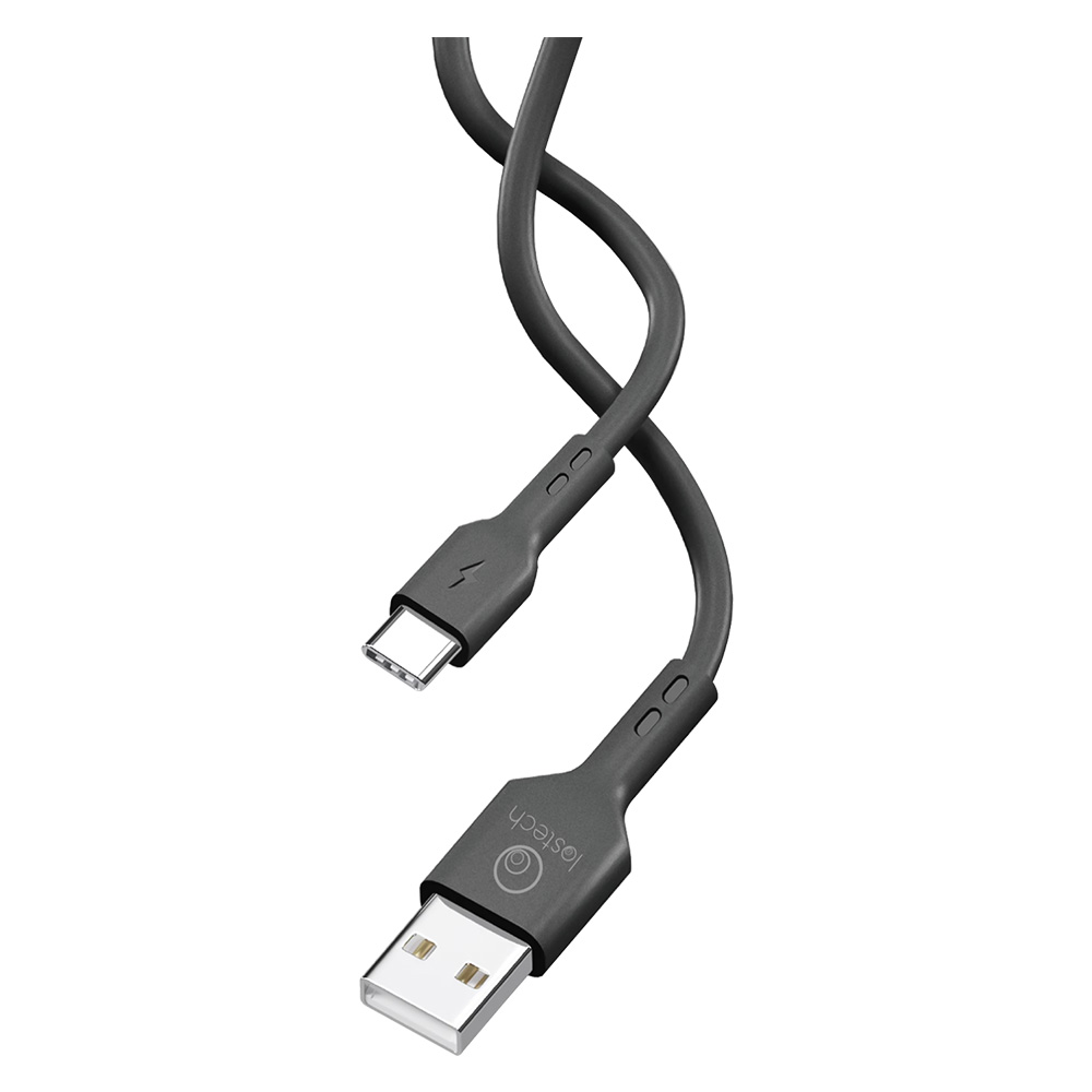 Cavetto usb tipo c lungh. 3 mt. - col. nero Lostech